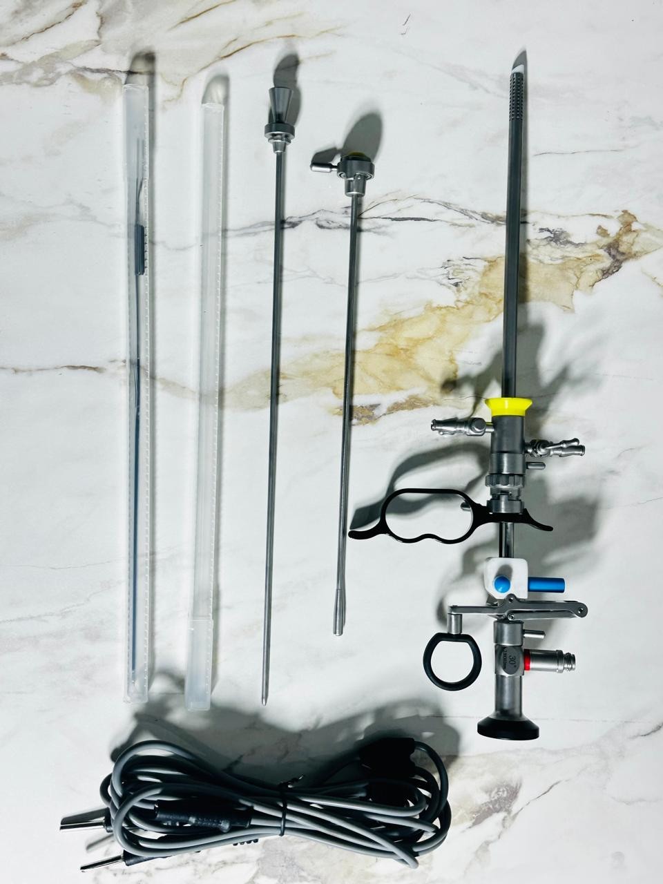 Bipolar Resectoscope Set Large, 22/24 Fr./Charr. with continuous flow And Loop