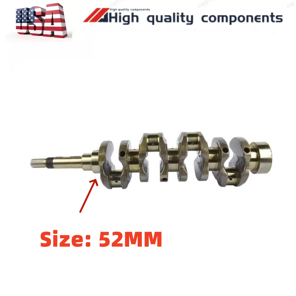 crankshaft STD 52MM For Kubota V2003 Engine 16641-23010 17116-23010