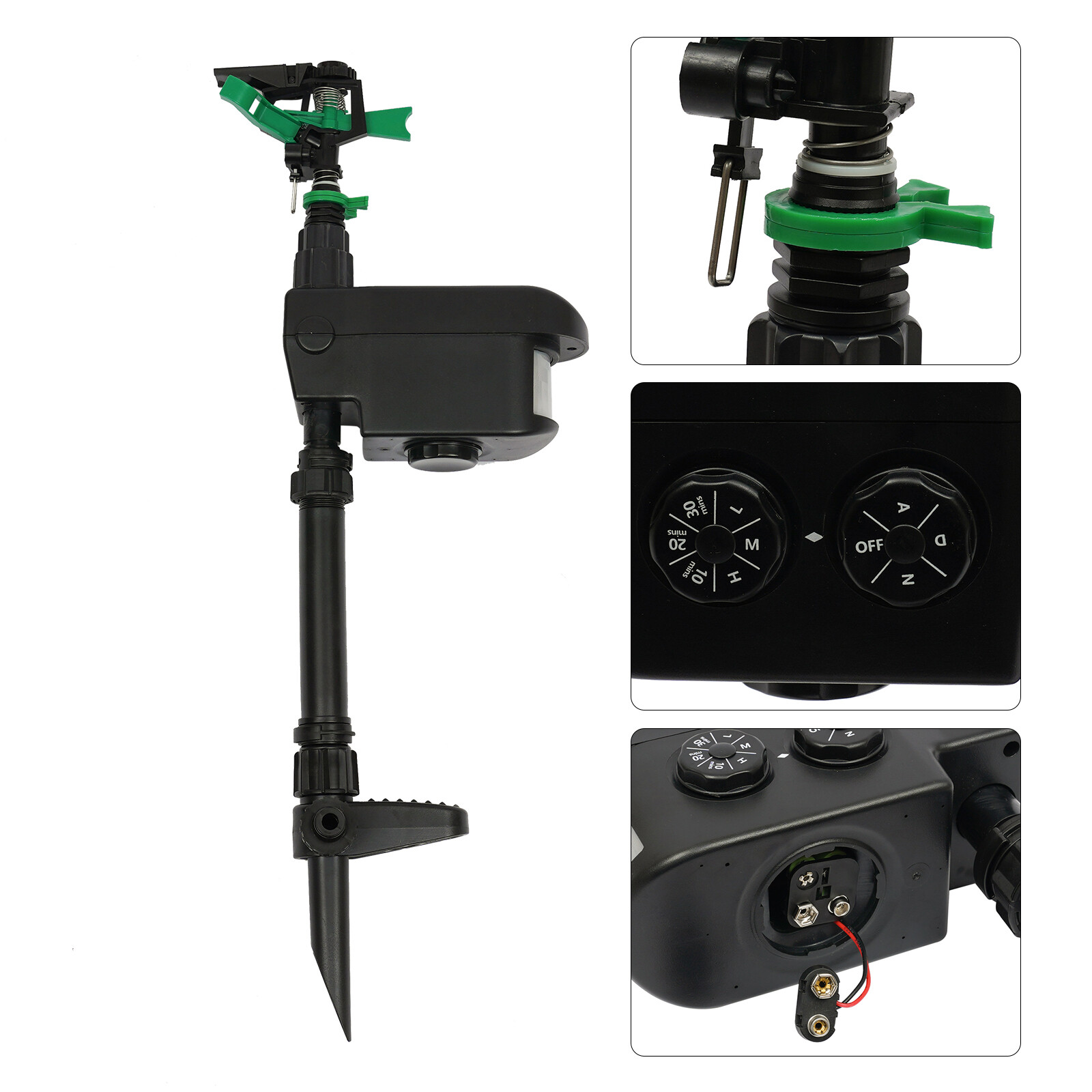 Efficient Garden Lawn Sprinkler Adjustable SolarGrass Watering Sprinkler Gardena