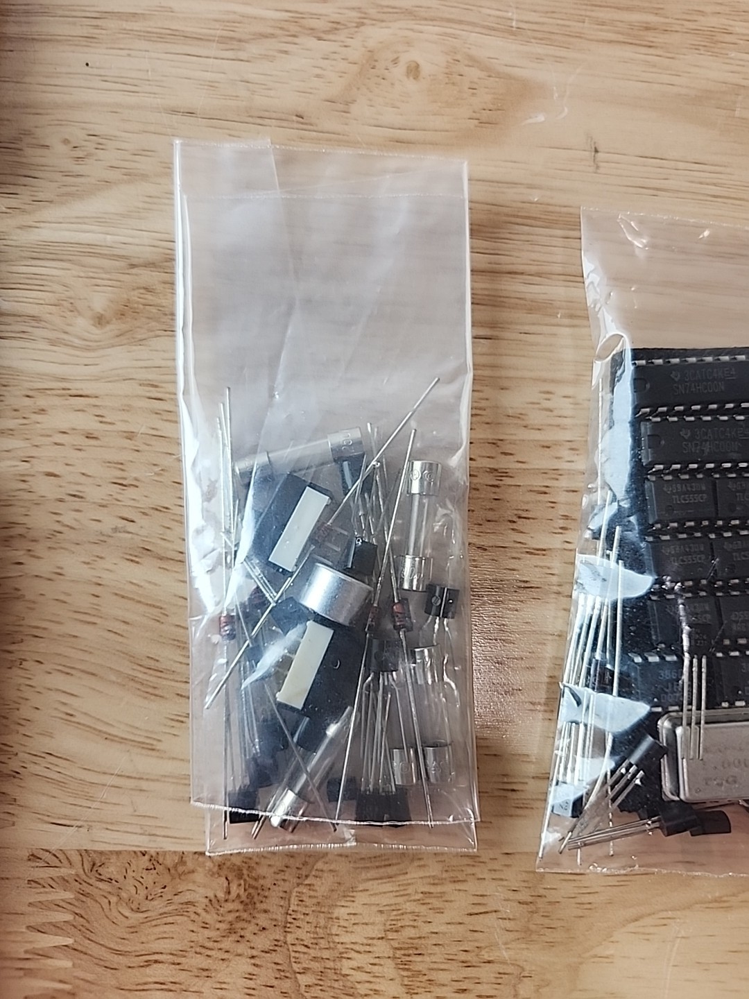 Set Of 2 Electronix Express Analog & Digital Trainer boards + Spare Parts