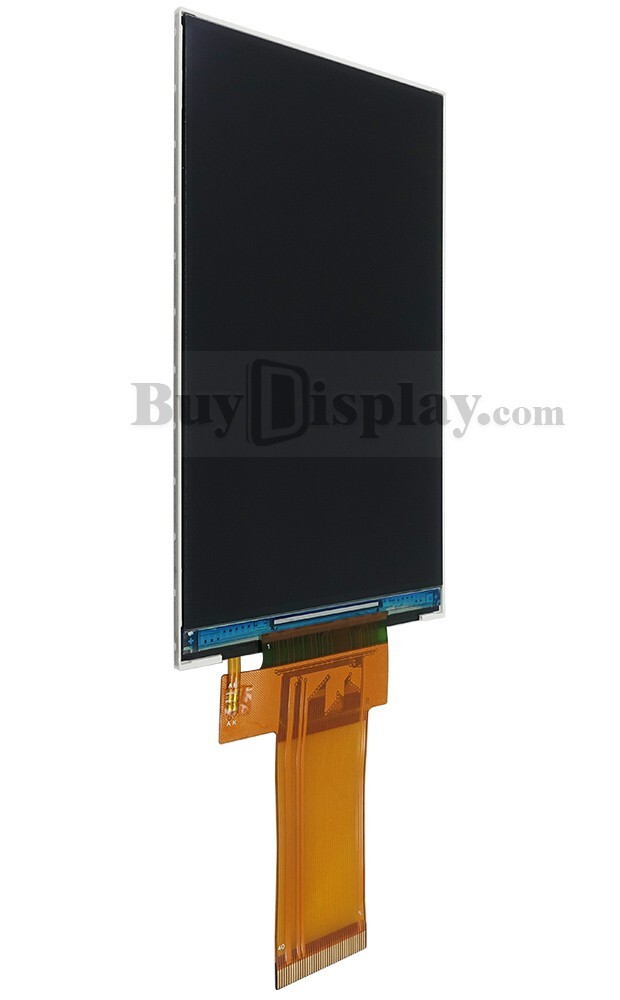Bar Type 4.5 inch 480×854 IPS TFT LCD Display SPI+RGB Interface