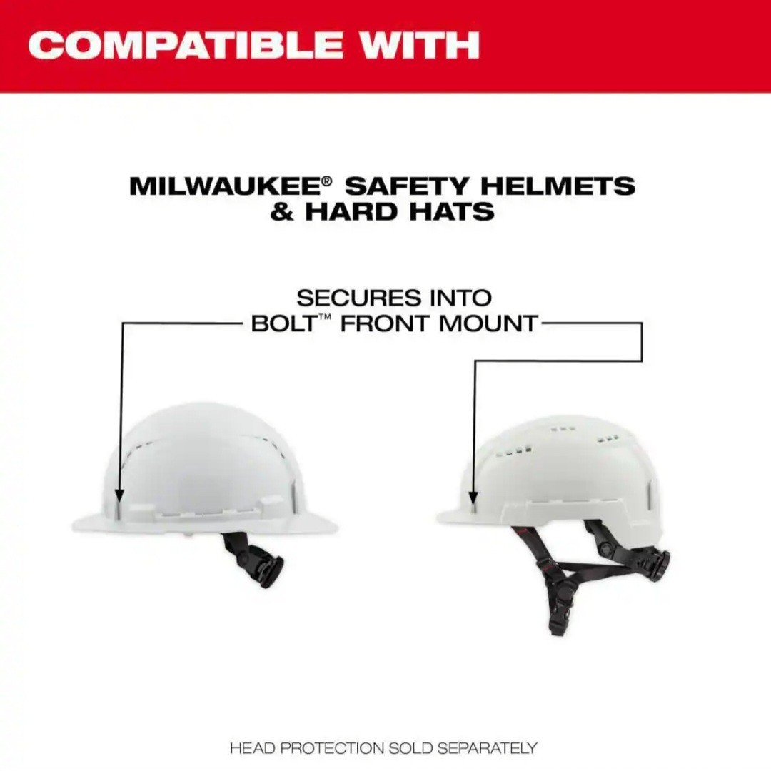 Milwaukee BOLT Earmuffs, Noise Reduction Rating of 24 dB 48-73-3250