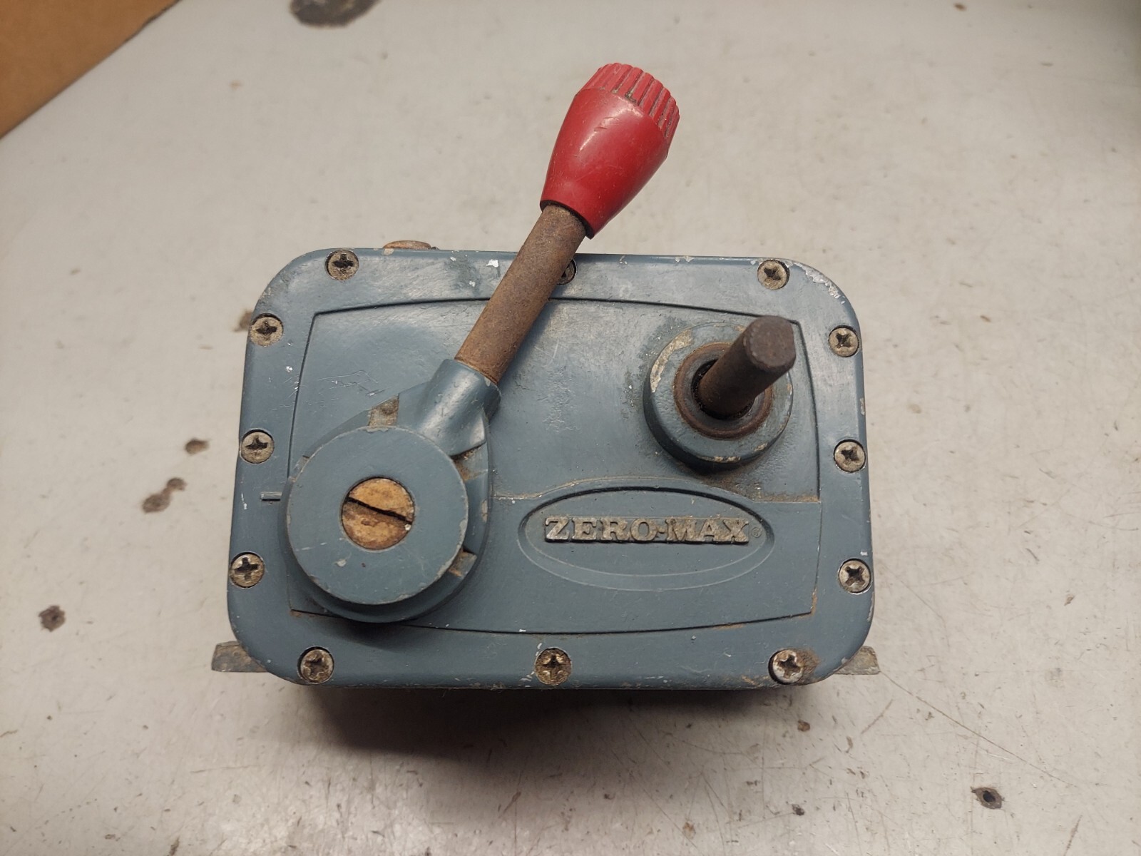 Zero-Max JK1 CCW Vari Speed Drive Control 25 In-Lbs 0-400 Speed *READ DESCRIPTIO