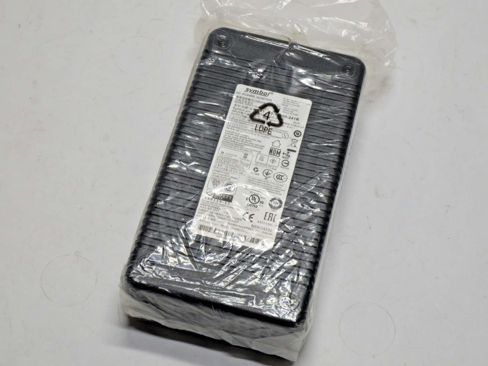 Symbol PWRS-14000-241R AC Power Adapter 50-14000-241R – New Open Box