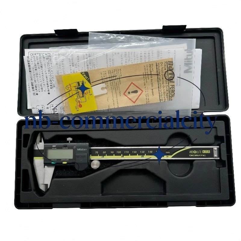Mitutoyo 500-196-30 6″ 150mm Absolute Digimatic Vernier Caliper made in Japan!!