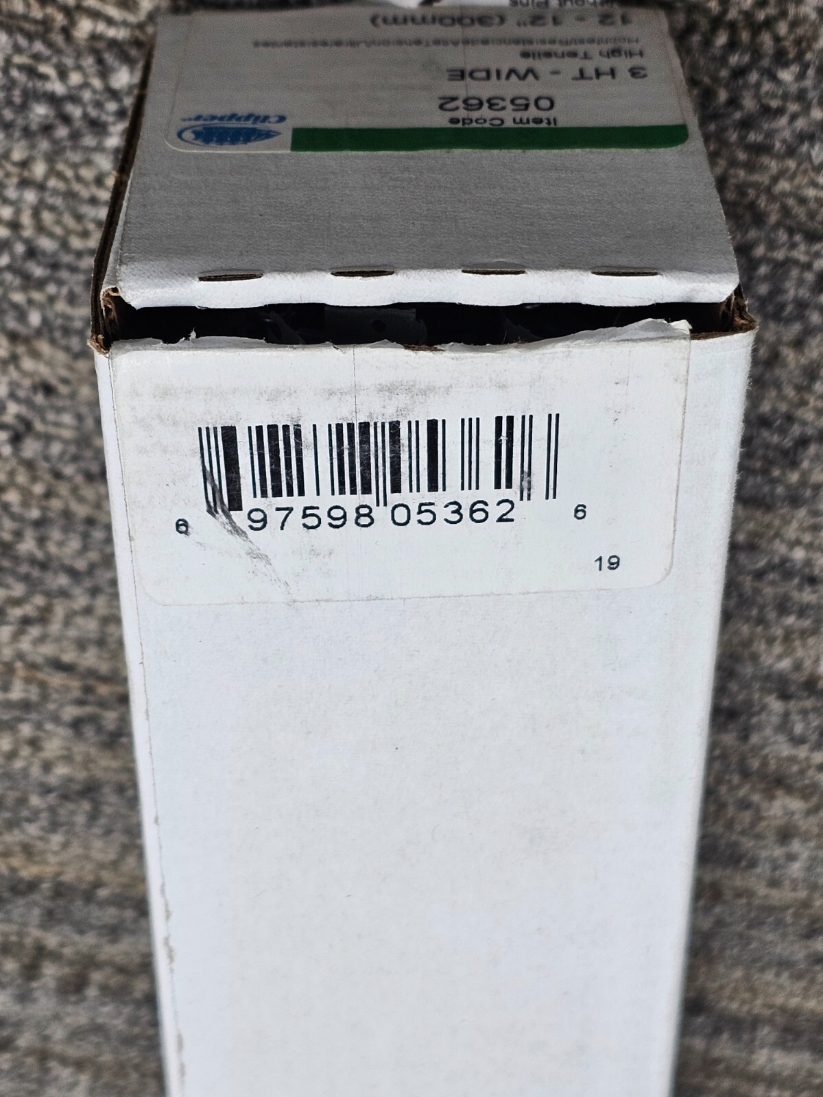 (QTY 12) FlexCo Clipper Belt Fasteners Carded High Tensile 3HT-Wide 05362 12″