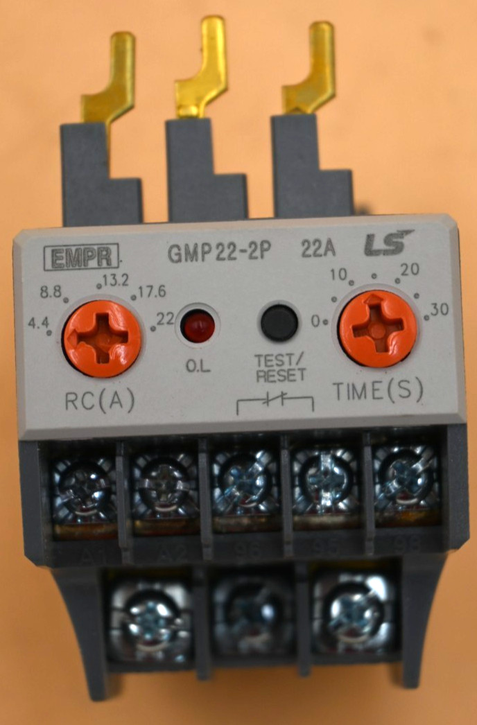 LS GMP22-2P 1C EMPR Electronic motor protection relays 22A |AC220V |50/60Hz
