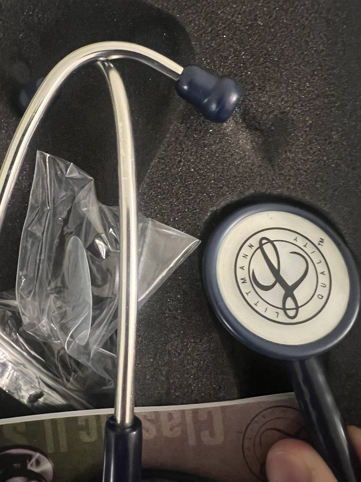 Cardiology SE II Monitoring Stethoscope Littmann Blue Open Box Free Shipping