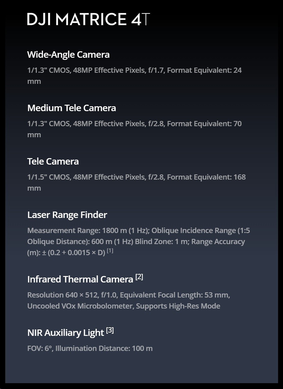 DJI Matrice 4T Enterprise Drone