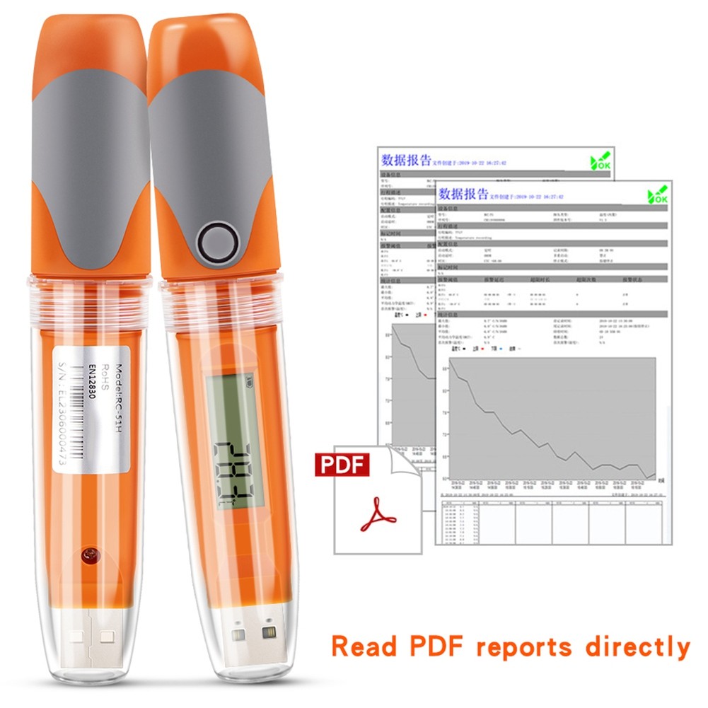 High Precision RC-51H USB Temperature and Humidity Data Logger Recording Ge4399