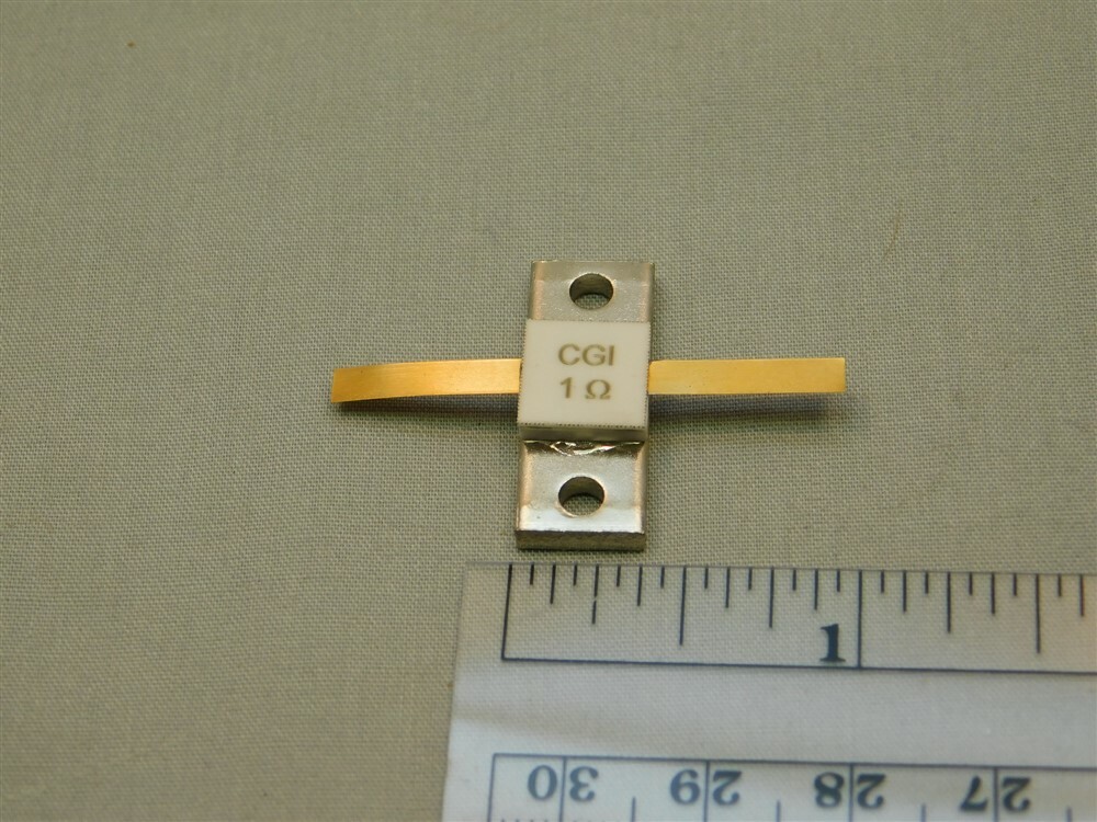 2 Component General CBR-250 Stripline 1 Ohm 250W 5% RF Base Mounted Resistors
