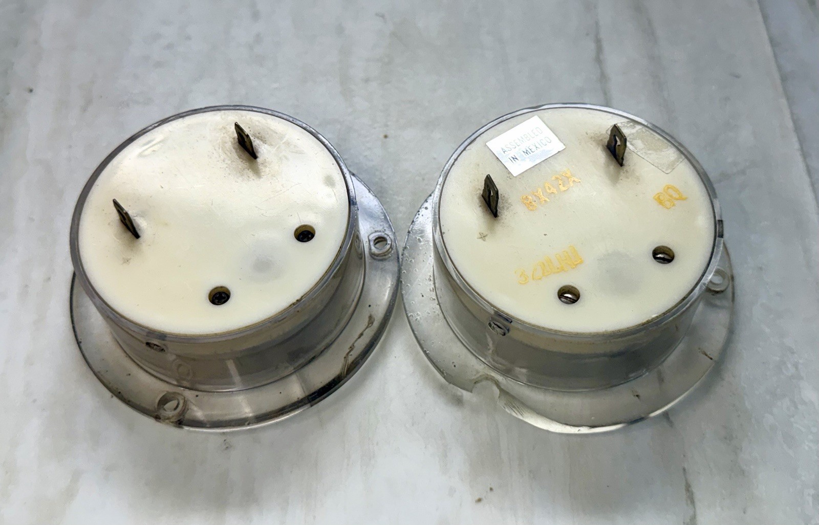 Hobart OEM Panel Meter Pair – 400A Ammeter & 50V Voltmeter Fits GPU-400, RC-301
