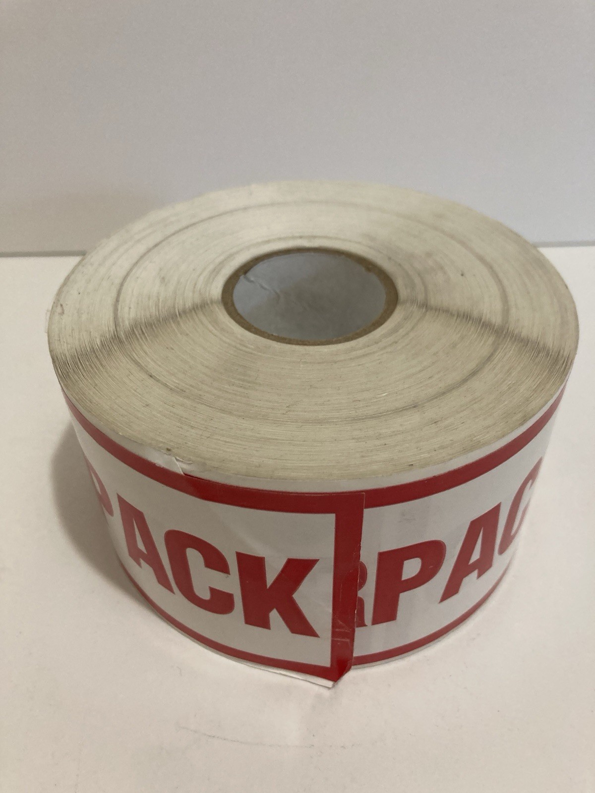 Roll of 500 OVERPACK Labels 2.5″ x 6″