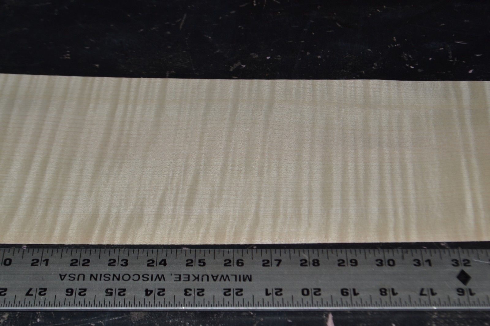 Tiger Maple Raw Wood Veneer Sheet 6.5 x 36 inches 1/42nd 35137-85