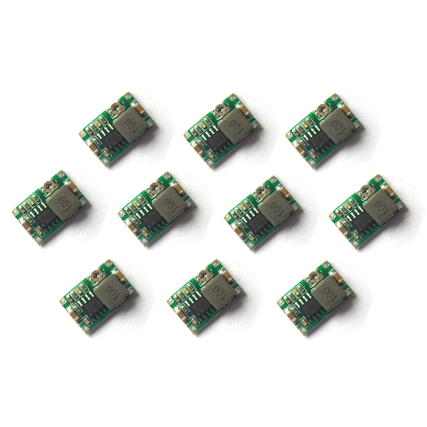 10pcs Mini360 3A DC Voltage Step Down Power Converter Buck Module 3.3V 5V 9V 12V