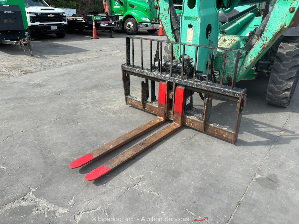 2016 JCB 510-56 56′ 10,000lbs Telescopic Reach Forklift Telehandler bidadoo