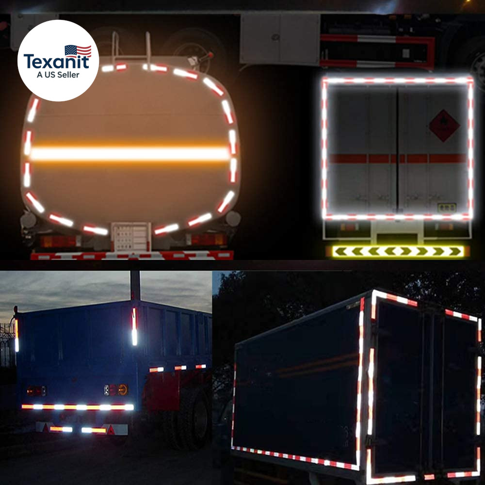 2 Inch X 200 Feet Dot Reflective Tape Outdoor Waterproof High Visibility Safety
