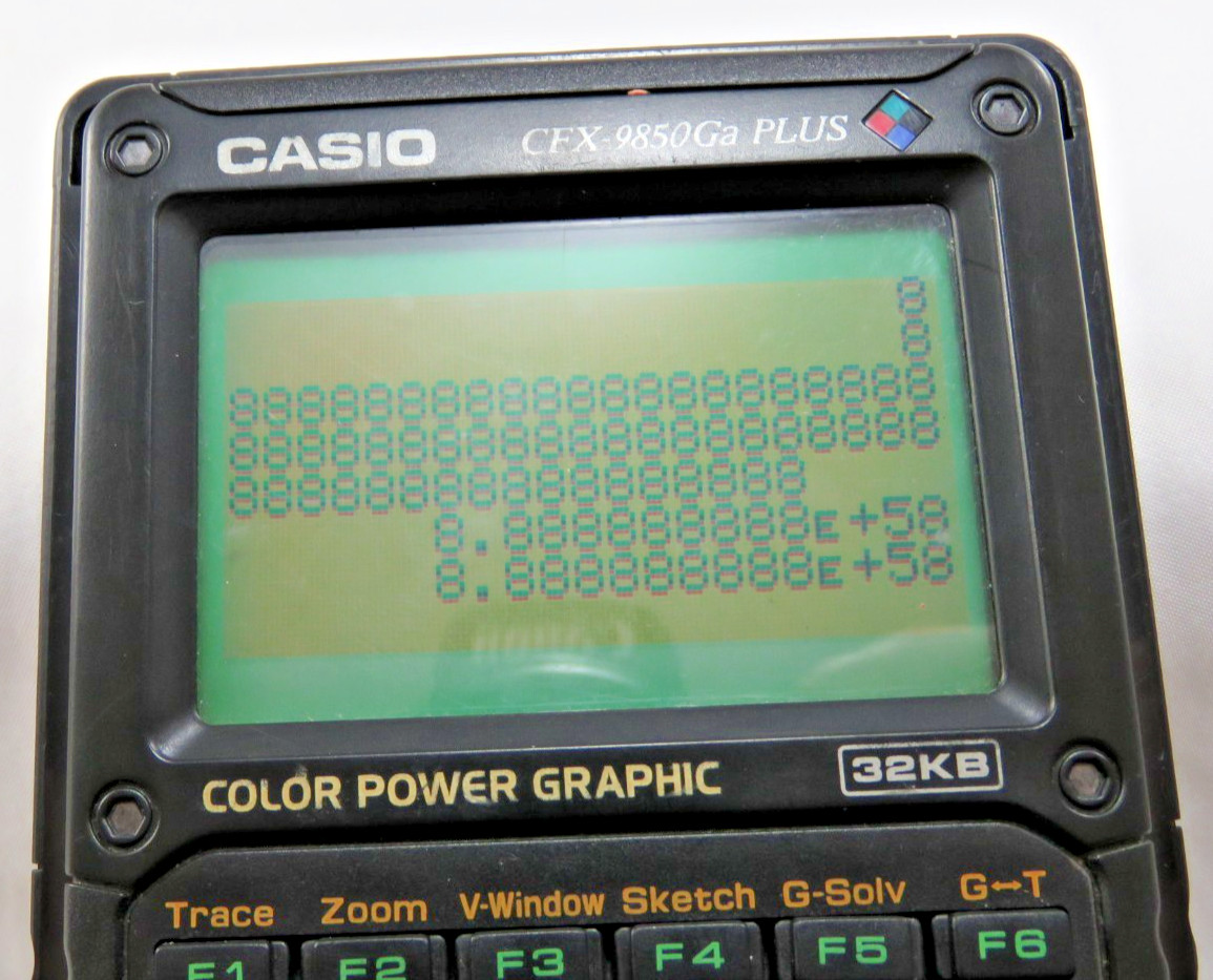 Lot 3 Casio CFX-9850GB Plus 32KB Graphing Calculators w/Covers Tested & Working