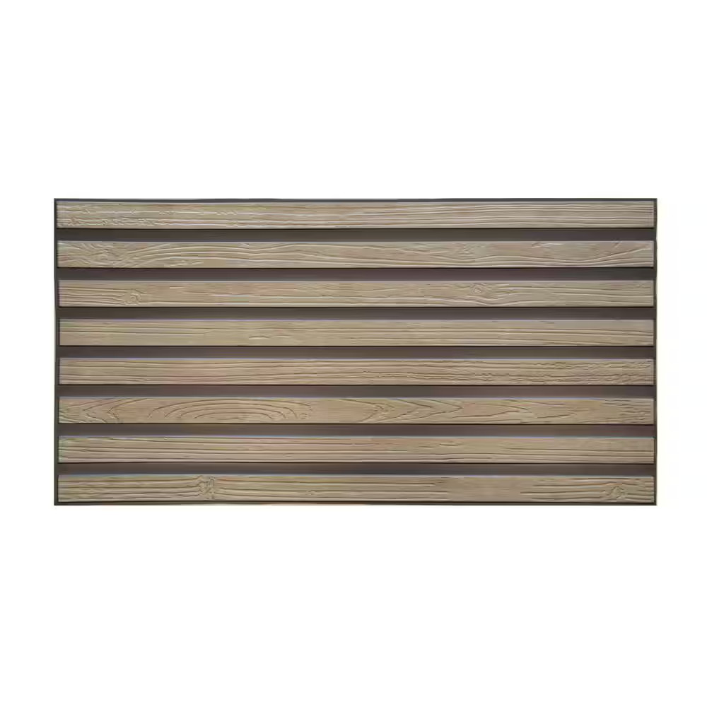 Falkirk Retro 3D VI 3-1/6 Ft. X 1-3/5 Ft. Yellow PVC Decorative Wall Paneling, W