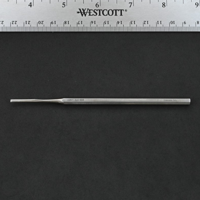 Integra Jarit 840-100 Nail Splitters Straight 2 mm 5 in Solid Octagon Handles