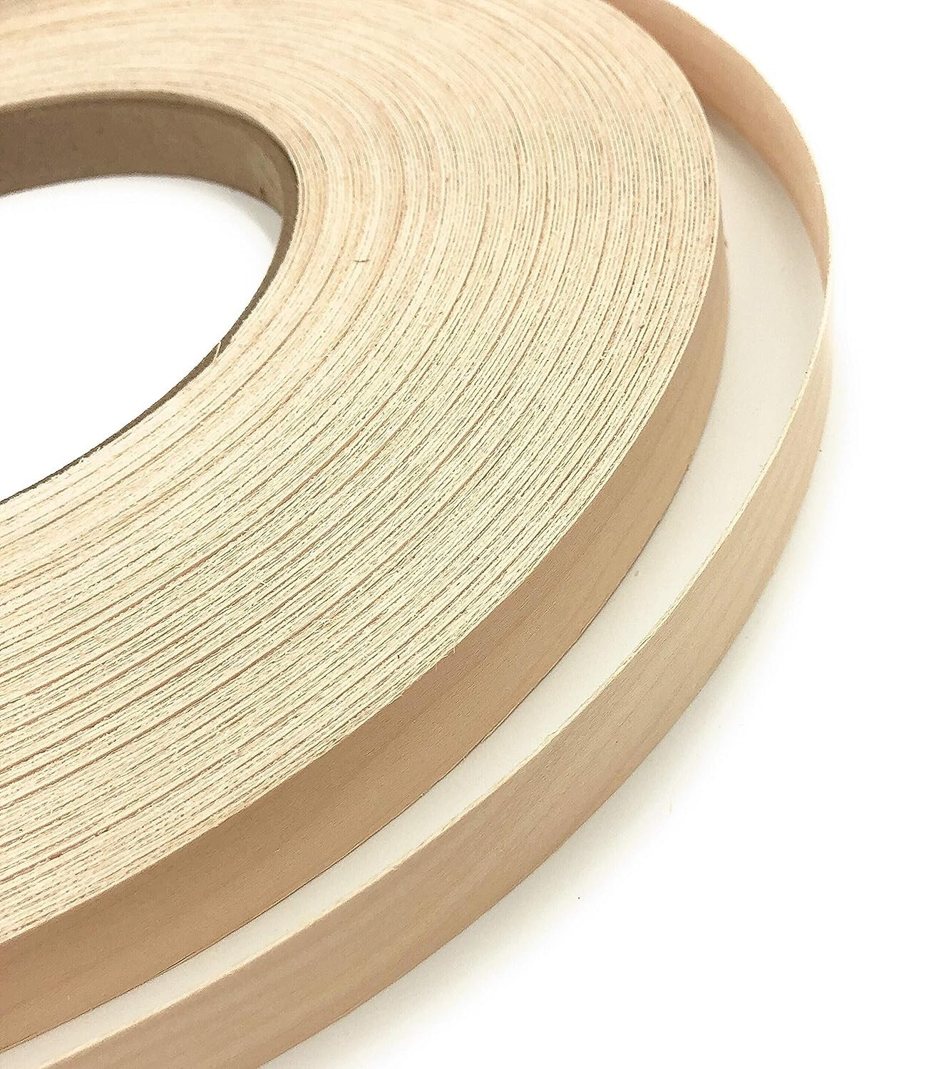 Birch 3/4″ X 250′ Roll Preglued Wood Veneer Edge Banding Iron on with Hot Melt