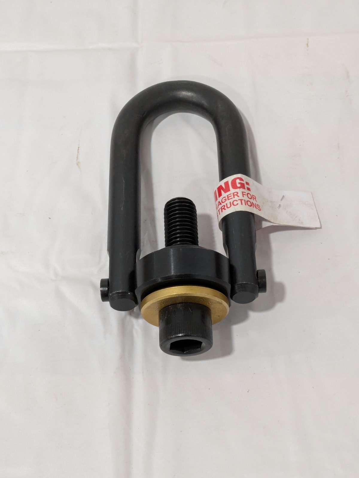 Jergens Safety Engineered Center Pull Hoist Ring: 5000.000 lb Capacity 23518
