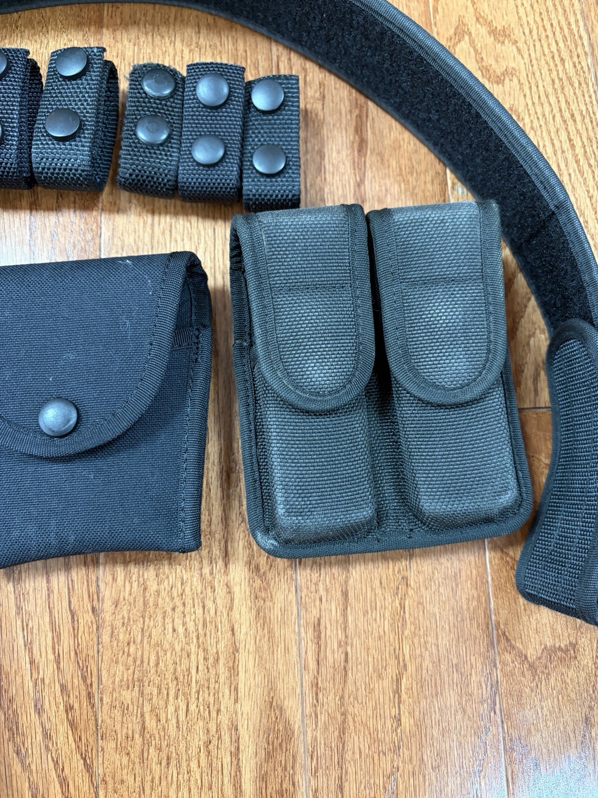 Police Security Duty Belt ACCESSORIES Mixed Lot of 14 BIANCHI SIDEKICK MAGLITE