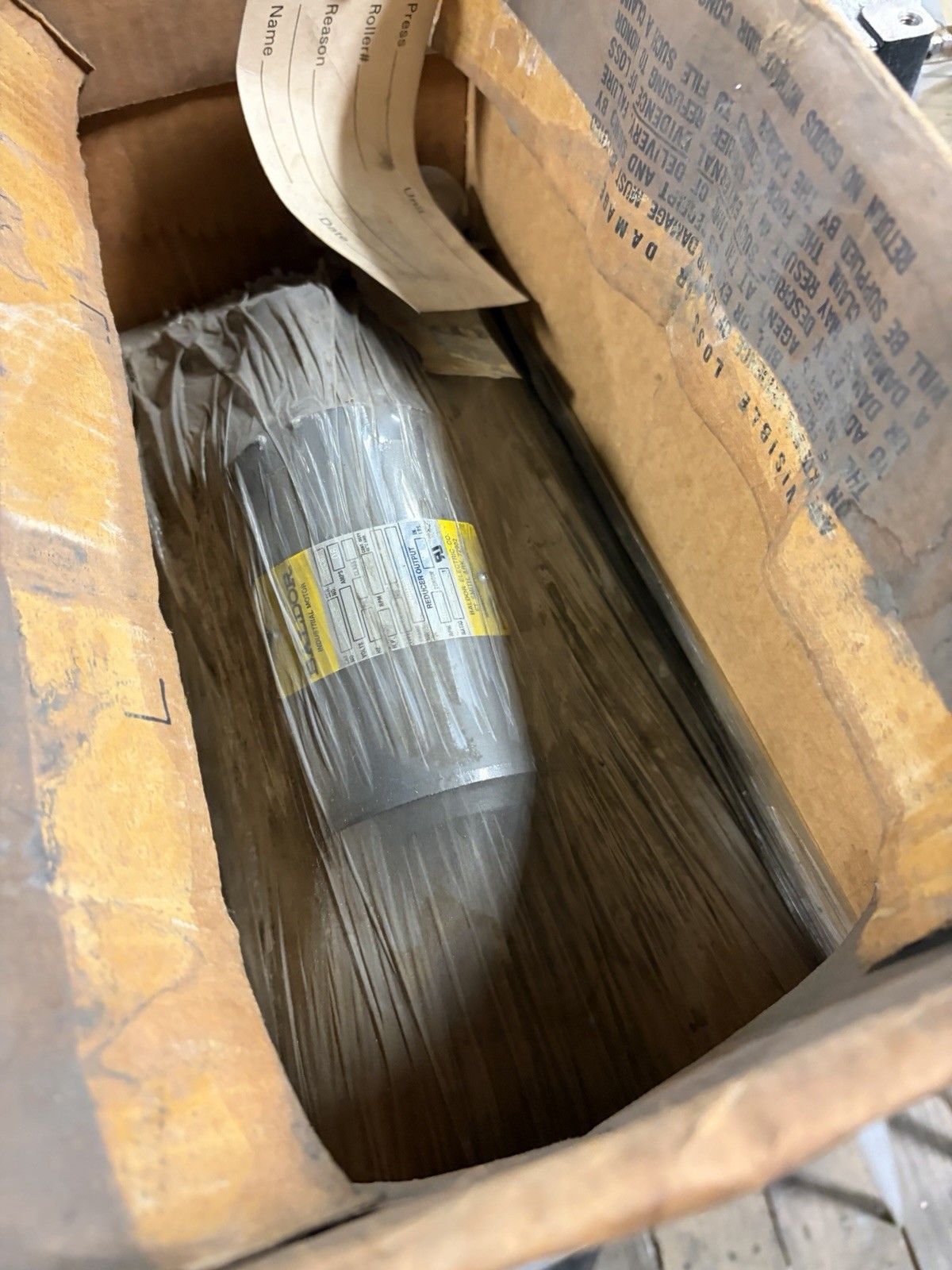 NEW BALDOR GP3003 INDUSTRIAL MOTOR 90VDC 30-BA-0 1/15HP 0.6A