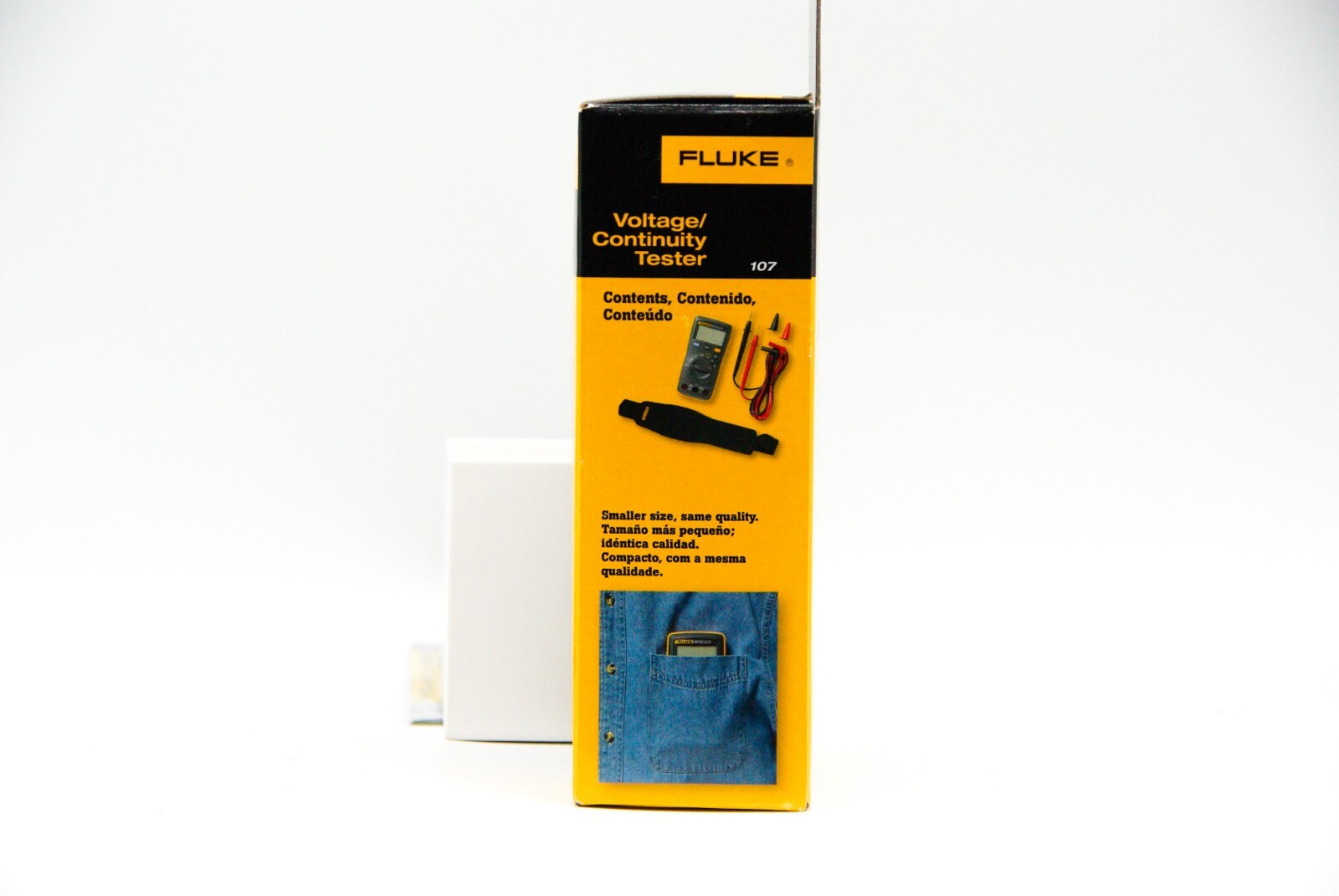 Fluke 107 AC DC Current Handheld Digital Multimeter From Japan New *2