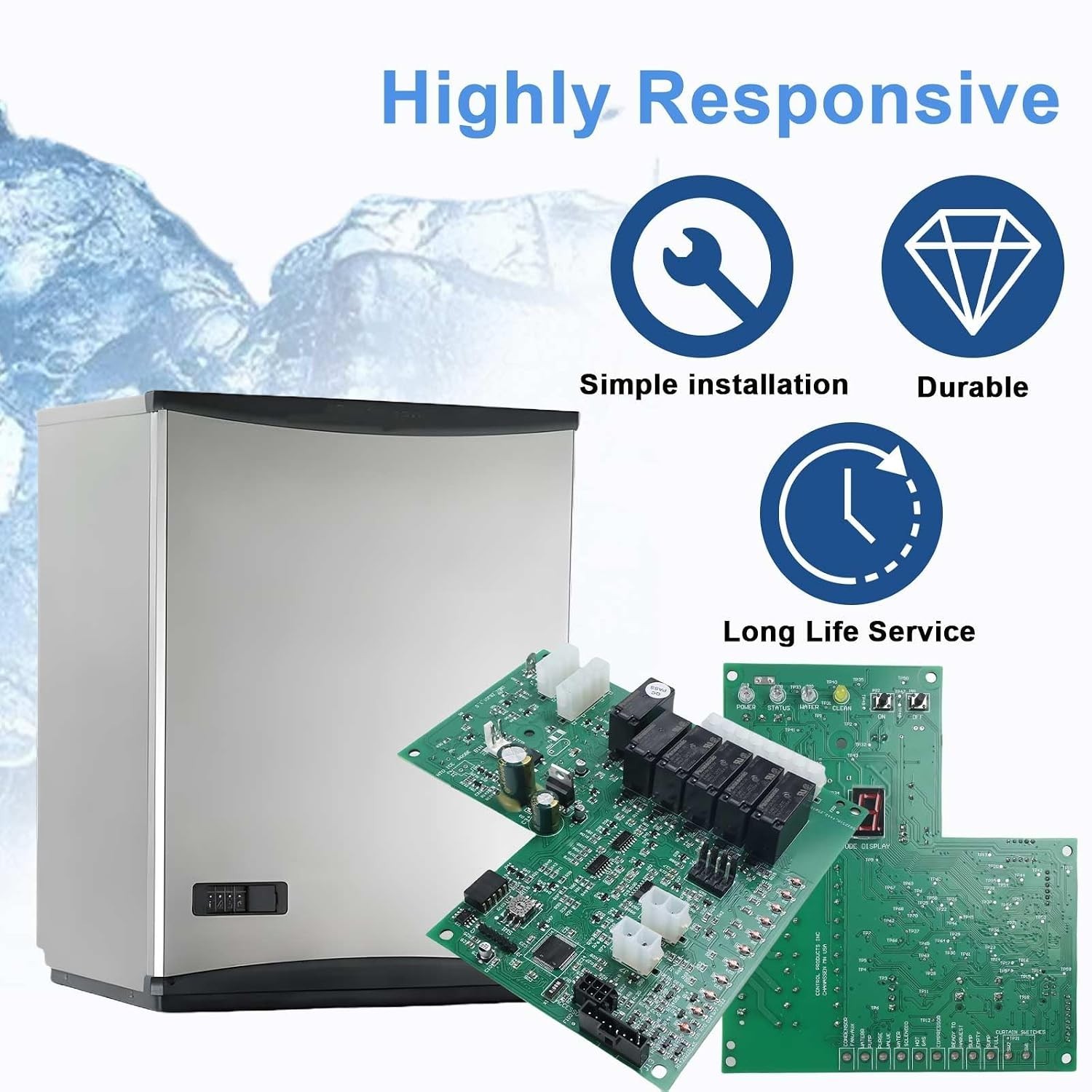 11-0621-21 Control Board Assembly For Scotsman Prodigy Ice Machine 11-0550-28
