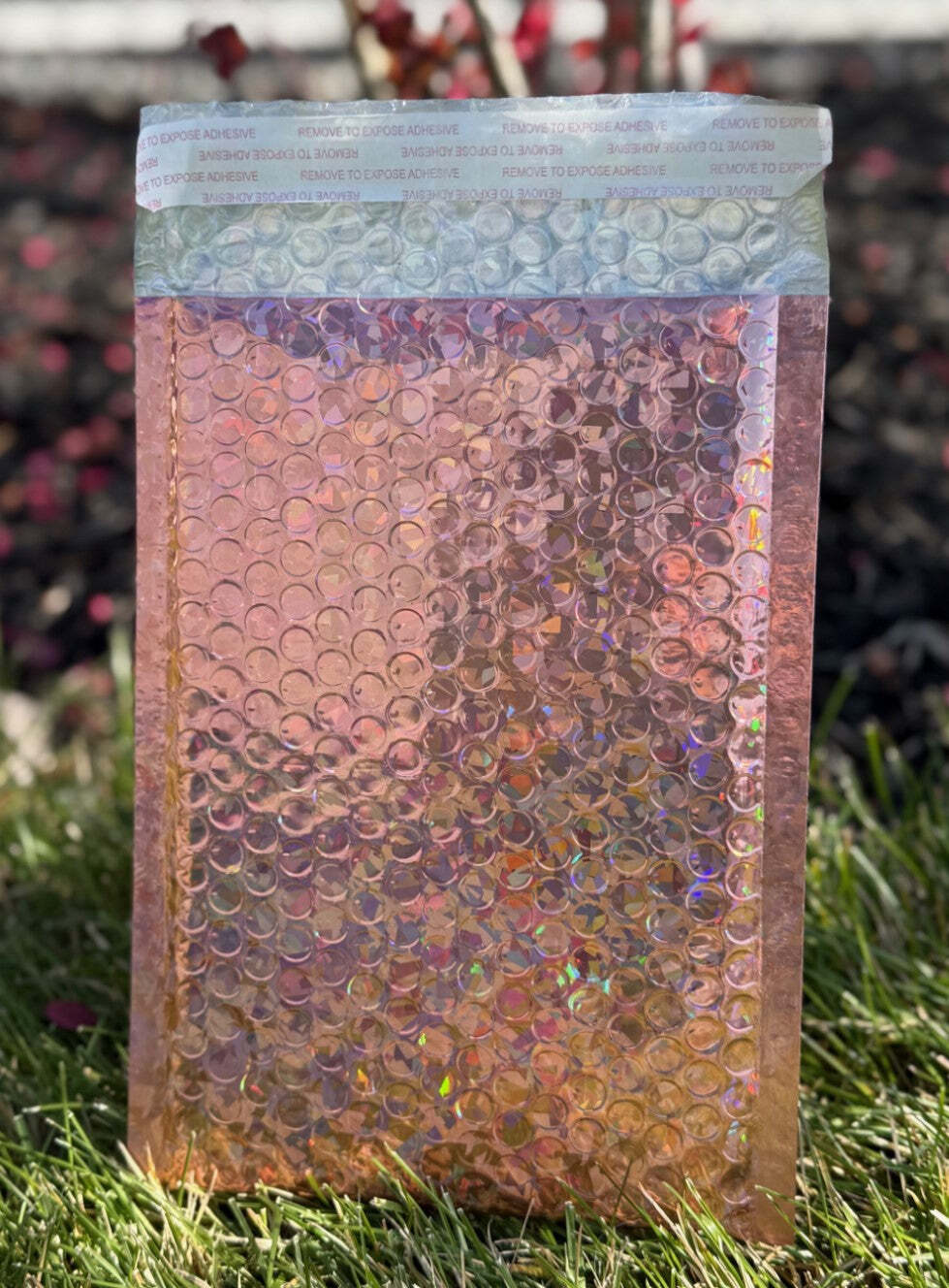 Rose Gold Bubble Envelope #0 6×10 Inches Metallic Glamour Mailers Pack of 1000