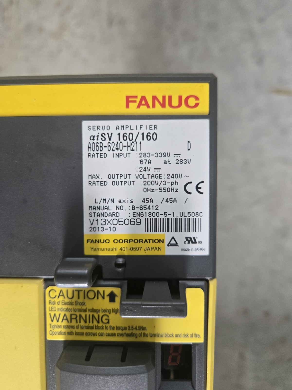 1pc Fanuc A06B-6240-H211 D Servo Amplifier – Warranty & Free Shipping