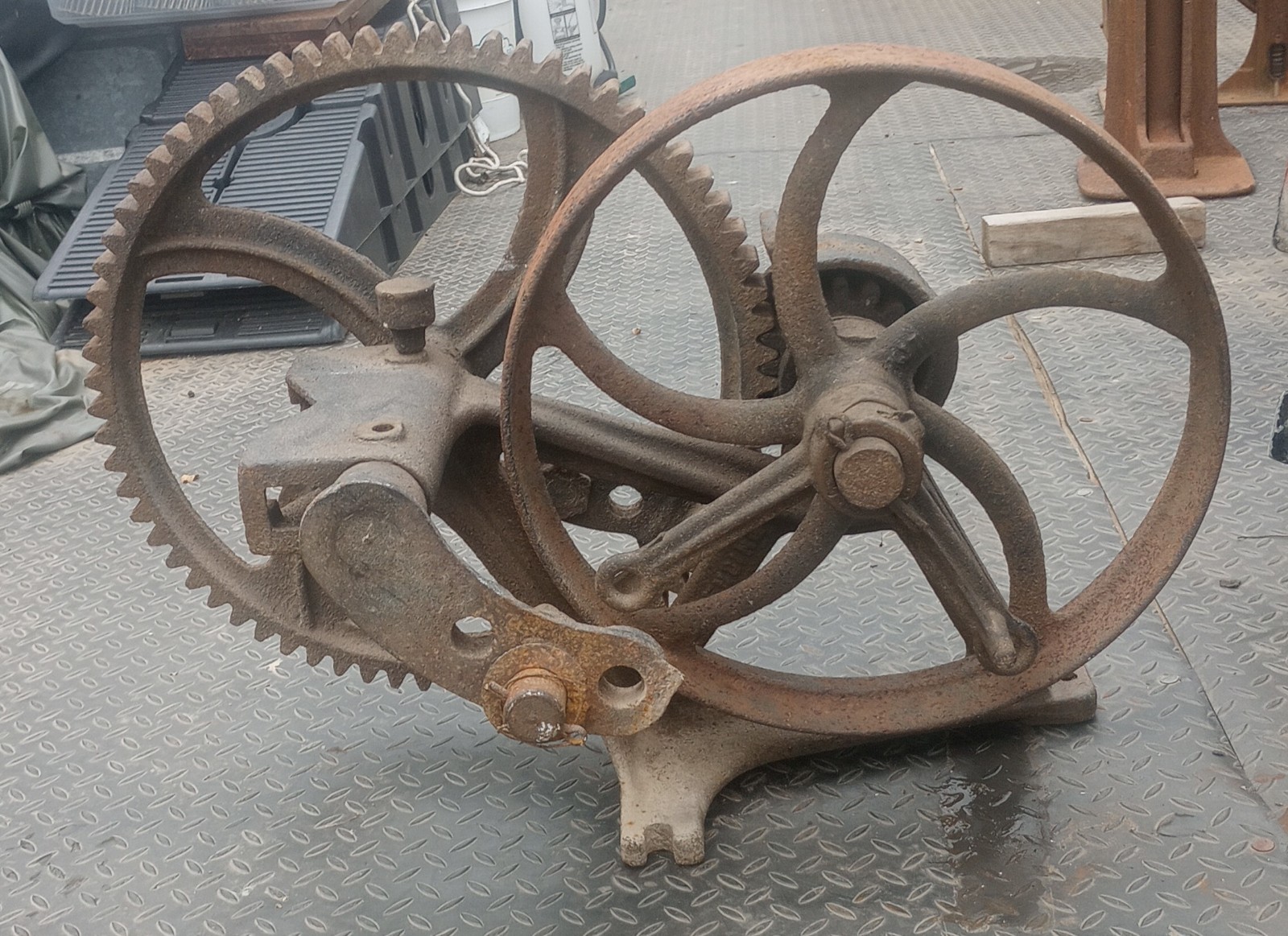 1921-23 KJ Antique Water Pump Jack Assembly KJ Well Pump For Hit N Miss Engine