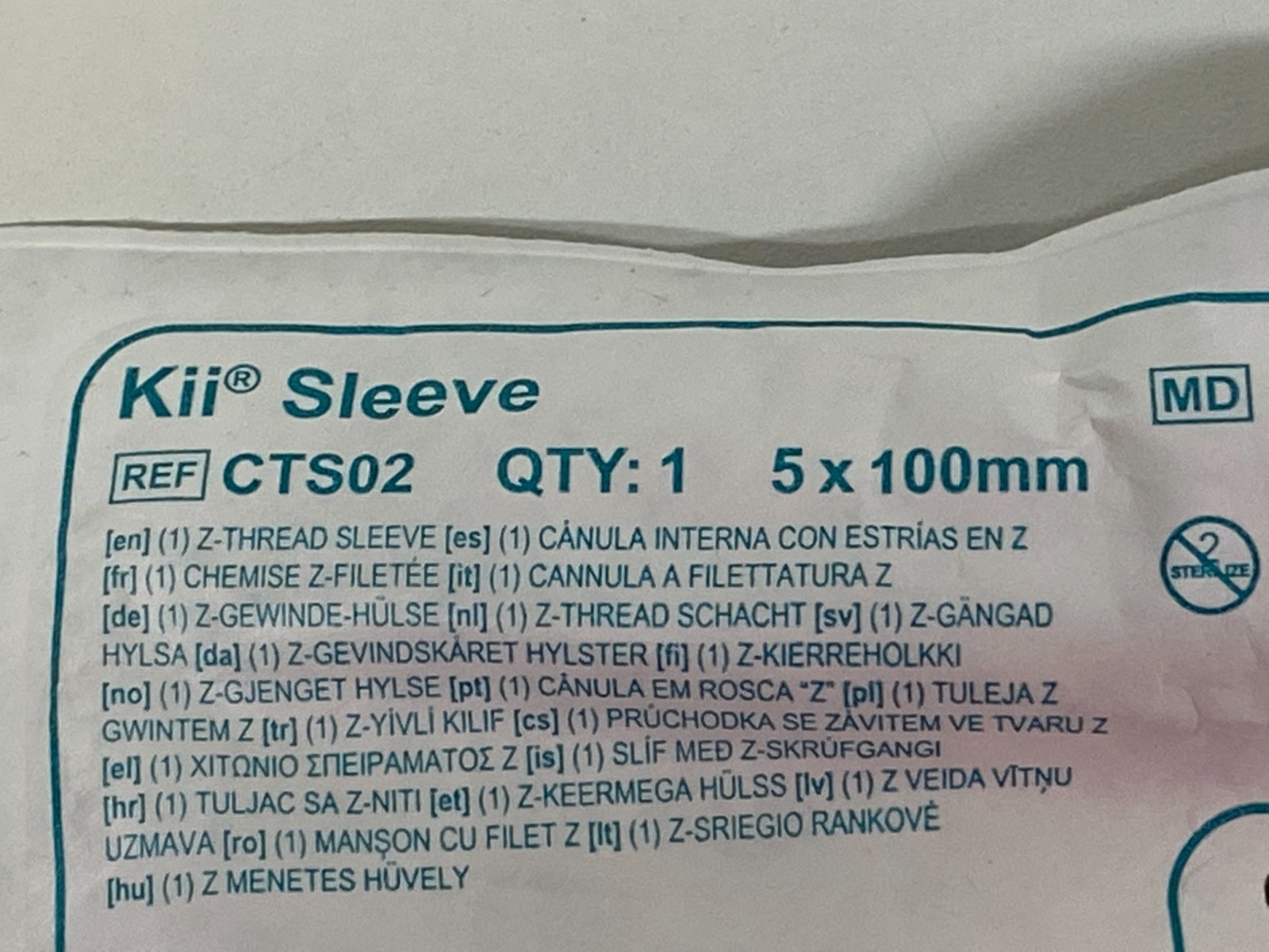 Lot of 3 APPLIED Sleeve CTS02 Exp.2028-05 & 2028-06 (*T36/T78*)