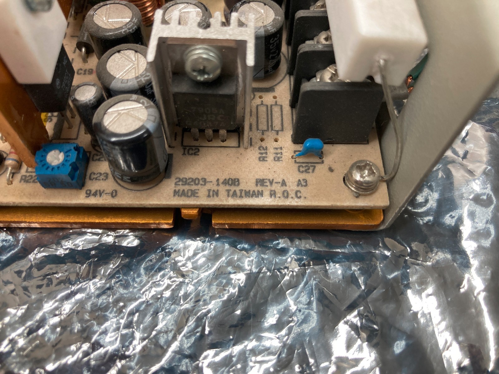 Phihong PSA-110-40101 Power Supply Board 115V-230V +5V +12V -5V -12V AC DC