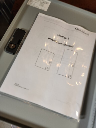 Douglas Lighting Controls Empty Enclosure With 24VAC Transformer & 8 Relay Spots