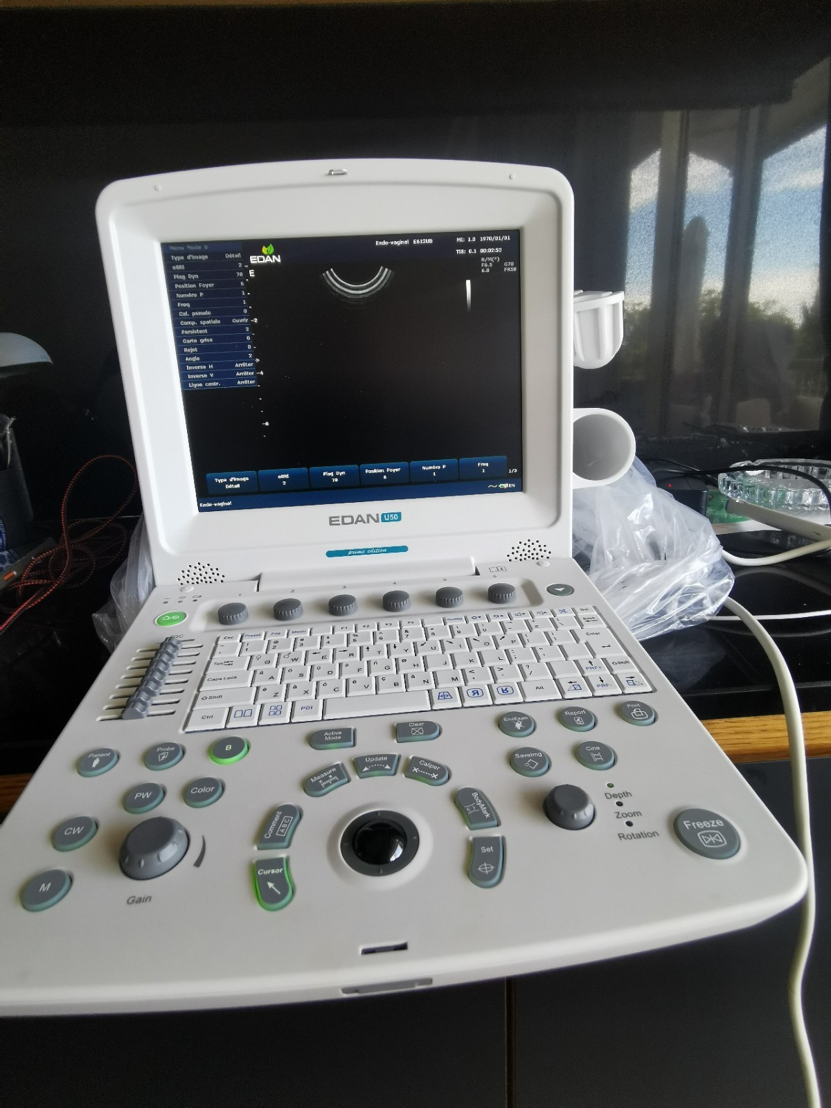 EDAN U50 DEMO Ultrasound System with 2 probes