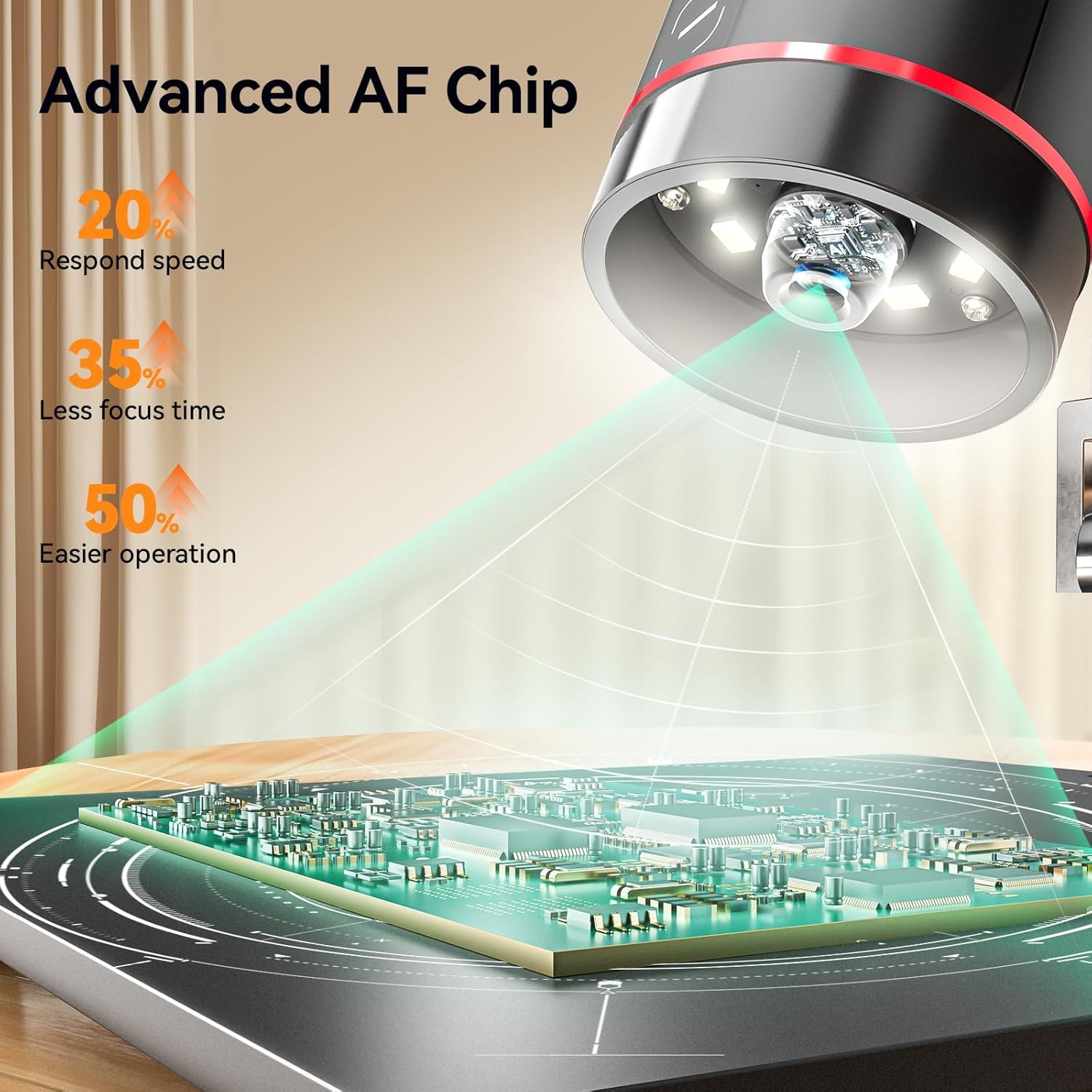 Elikliv Autofocus Digital Microscope Coin Microscopes 10.1″ Soldering Microscope