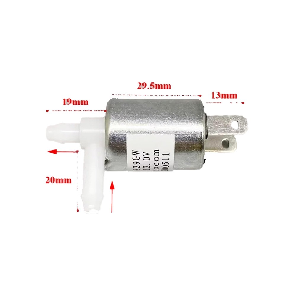 2Pcs DC 12V Mini Electric Solenoid Valve Normally Closed Water or Air Valve NEW