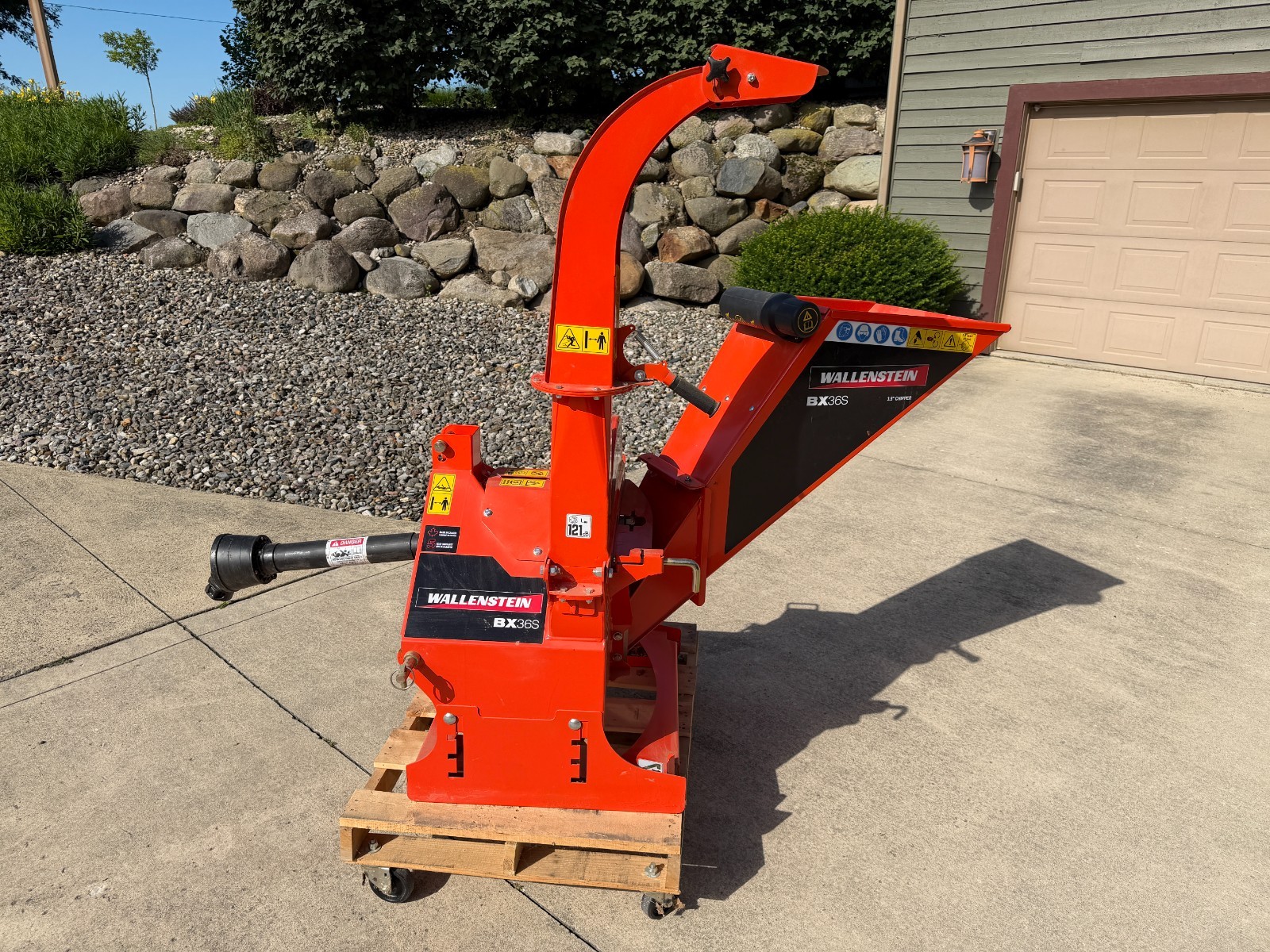 Wallenstein BX36x Woodchipper