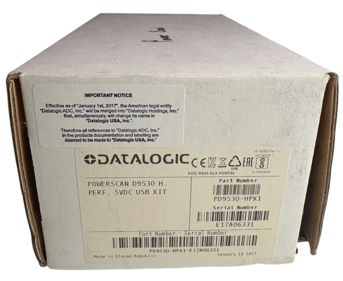 Datalogic PowerScan PD9530 Industrial 1D Barcode Scanner Handheld NEW IN BOX
