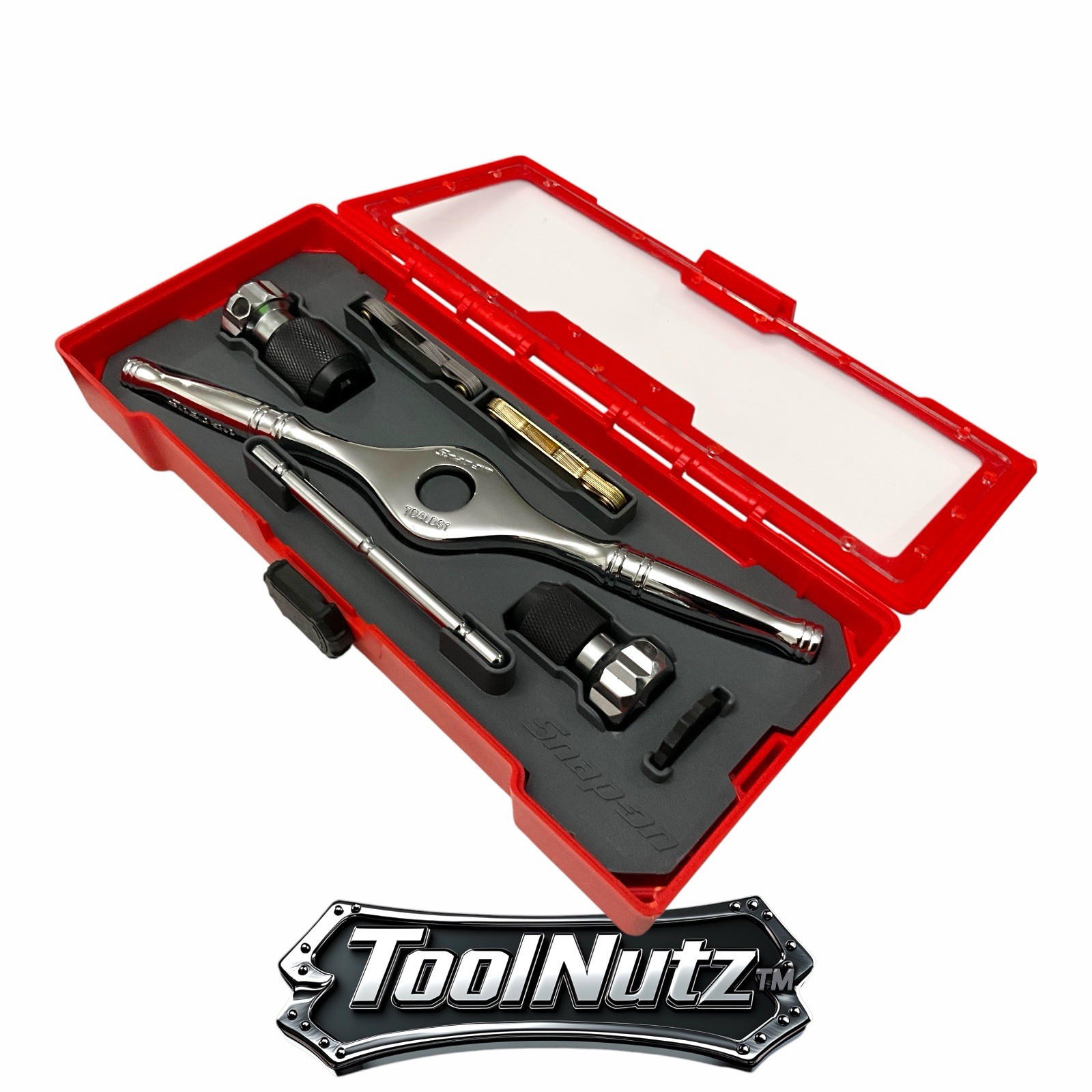Snap-on Tools NEW TDRSET 7pc Tap and Die Tool Set SAE-Metric Thread Pitch Gauge