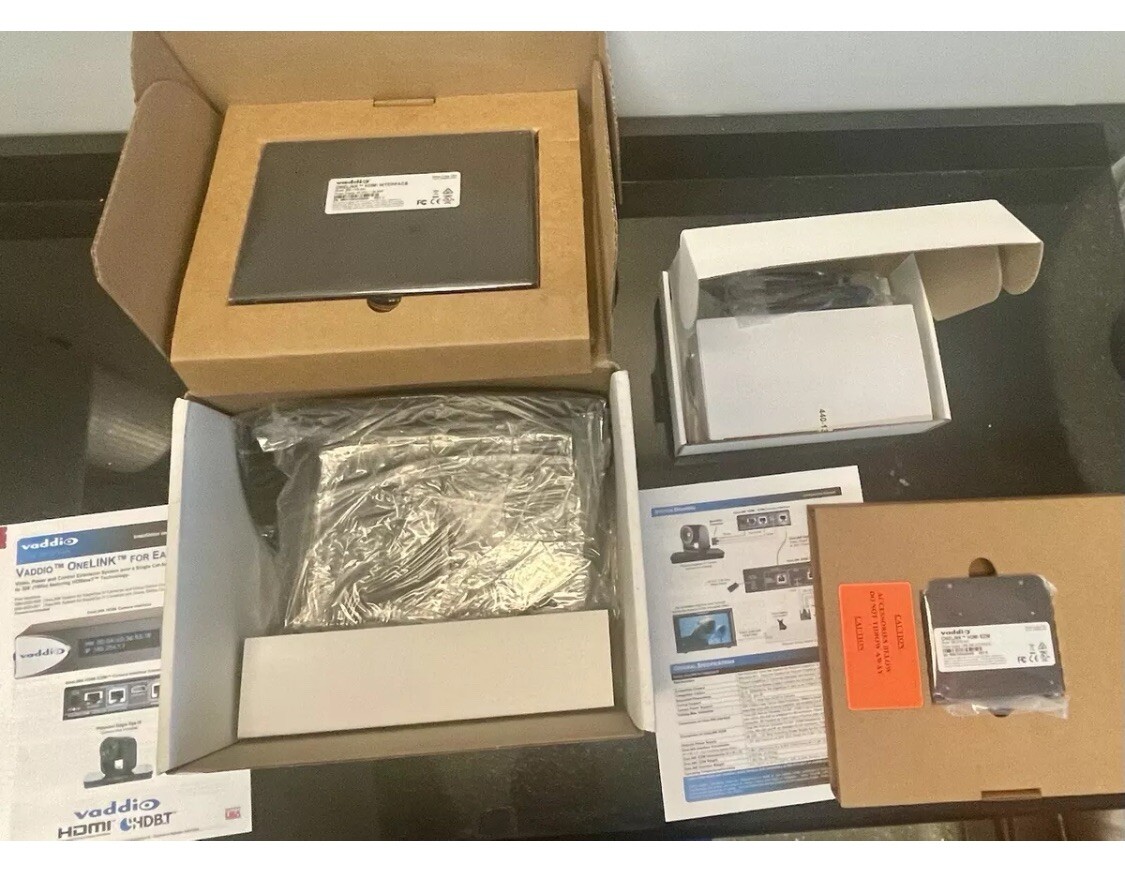 NEW Vaddio 999-9520-000 Codec Kit for OneLINK System For Polycom EagleEye Camera
