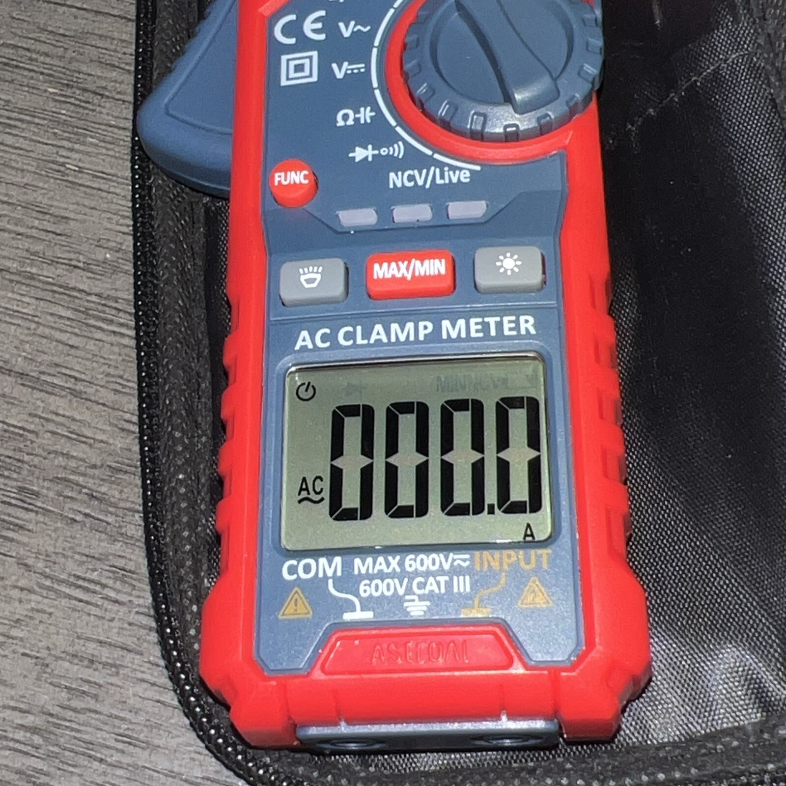 Flawless Digital Clamp Meter Multimeter 2000 Counts Auto-Ranging AC/DC Voltage