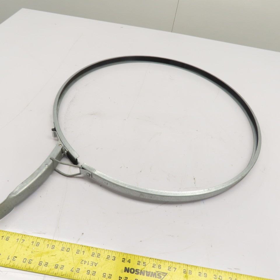 Nordfab 8010005539 20″QF Quick-Fit Galvanized Duct Clamping Ring W/ Gasket