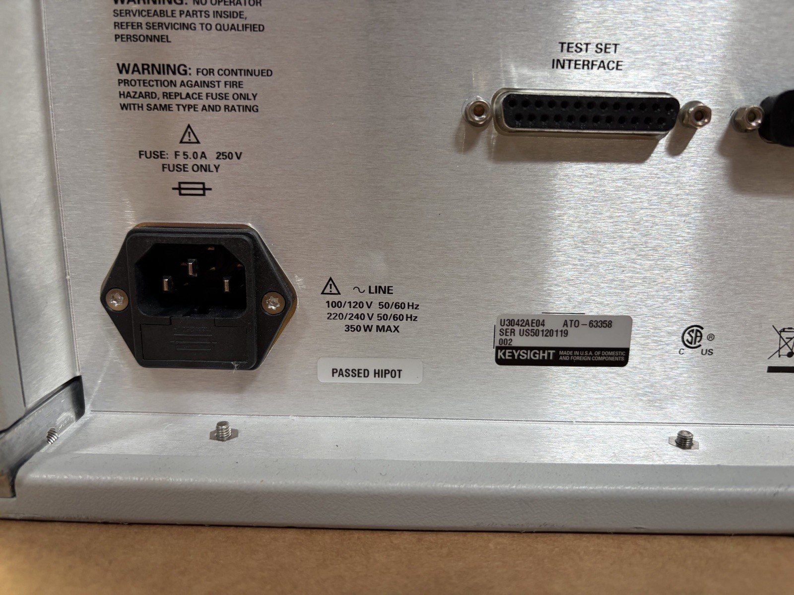 Keysight U3042A E04 10 MHz-26.5 GHz Multiport Test Set