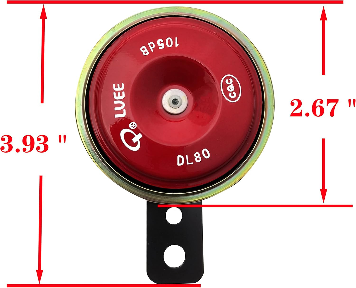 Universal 12V 110Db 450Hz Waterproof Motorcycle Horn Fit for Moped Dirt Bike El