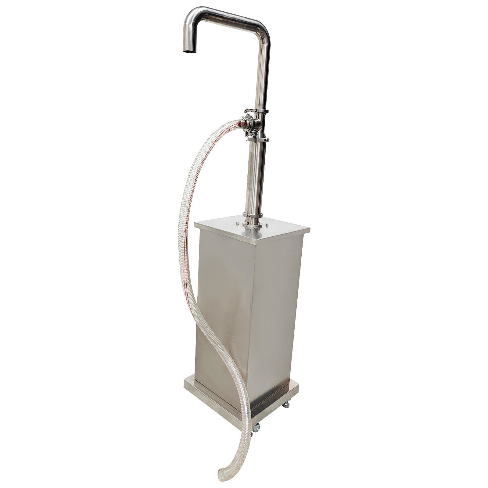 Stainless Pneumatic Paste Liquid Conveying Feeder Pneumatic Feeding Pump 11L