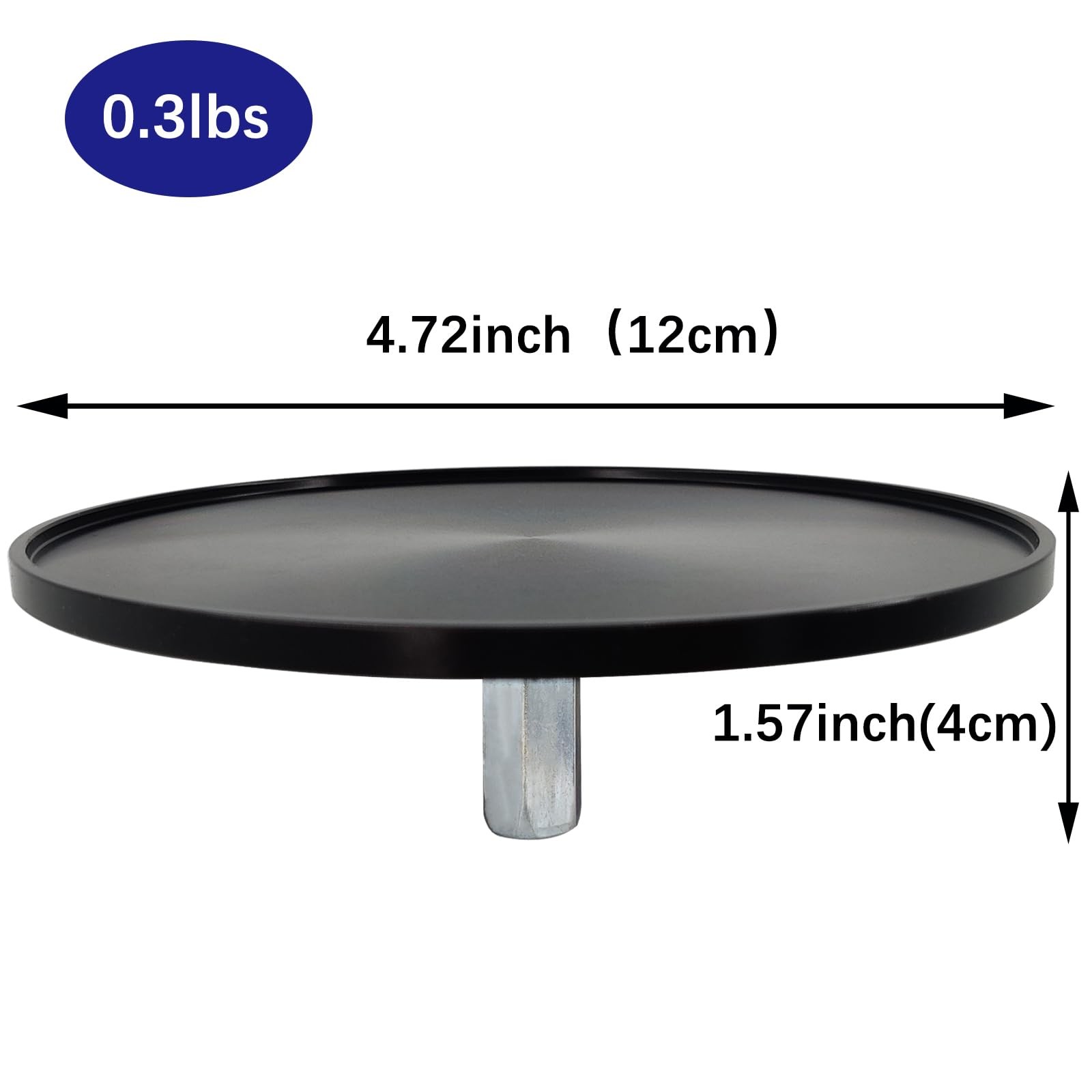 4.72 Diameter Suction Cup Adapter, M8 Screw, DIY End Connector, Actuator