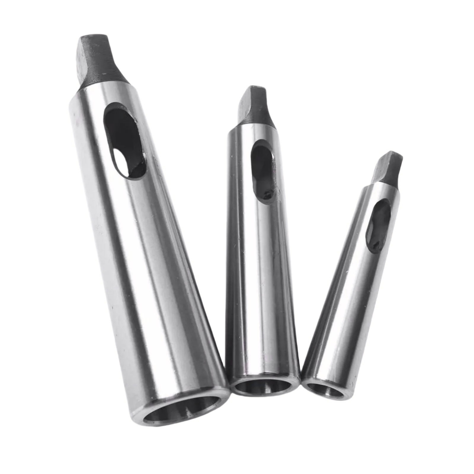 3x Morse Taper Adapter Reducing Drill Sleeve achieving a hardness of 50 HRC